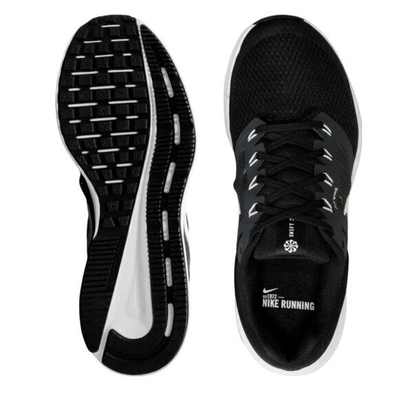 NIKE RUN SWIFT 3 SNEAKER BLACK WHITE RUNNING SHOE WOMEN'S SIZE 6 NWOT DV7889-002 - Picture 4 of 8